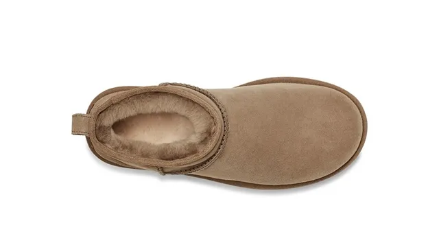 UGG Classic Mini Chestnut Suede Snow Boots 13