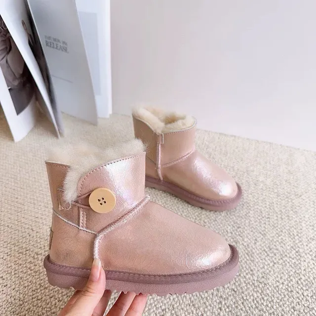 UGG Classic Mini Holographic Black Snow Boots 5