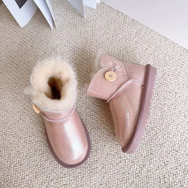 UGG Classic Mini Holographic Black Snow Boots 6