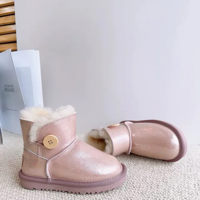 UGG Classic Mini Holographic Black Snow Boots 8