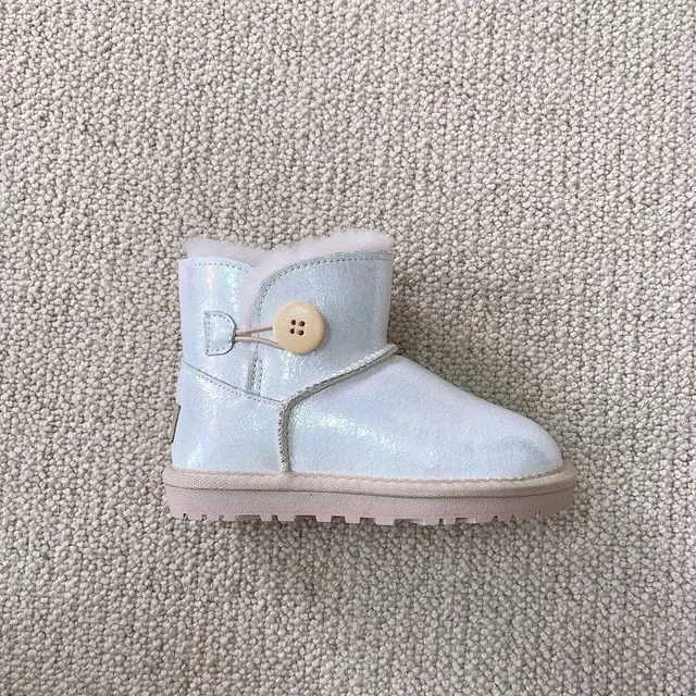 UGG Classic Mini Holographic Black Snow Boots 14
