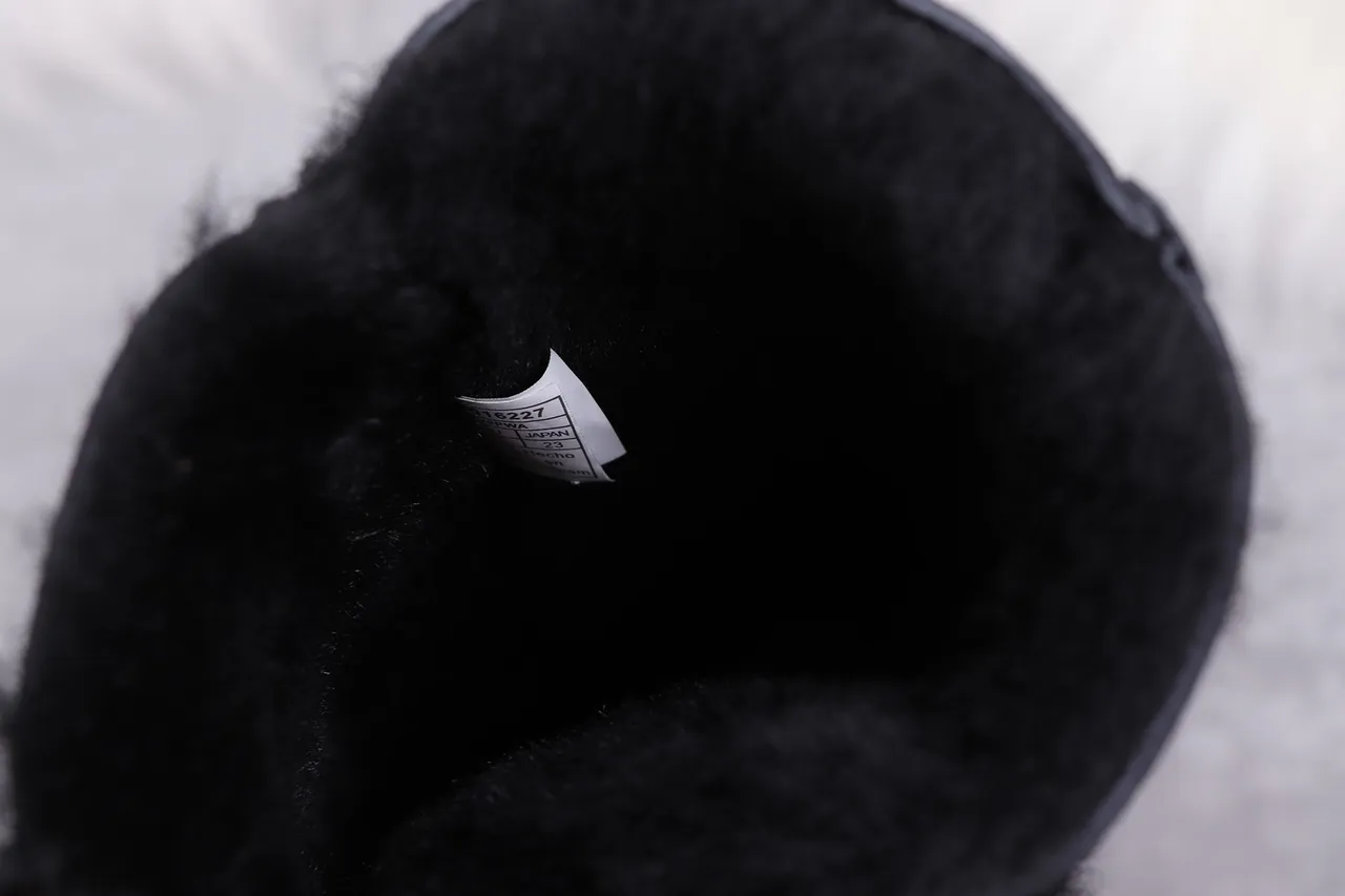 UGG Classic Tall Button Black Snow Boots 2