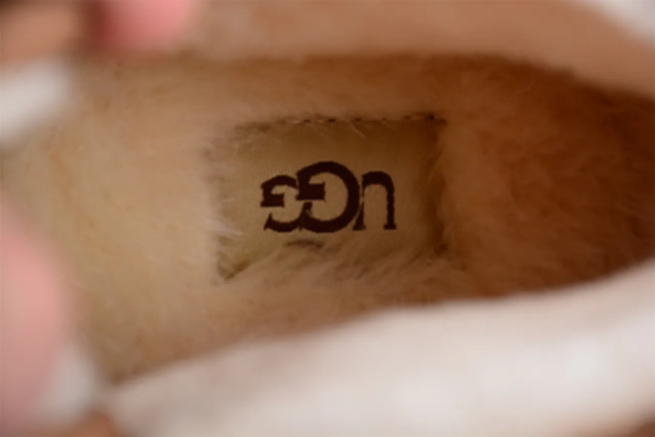 UGG Tan Suede Strap Closure Snow Boot 4