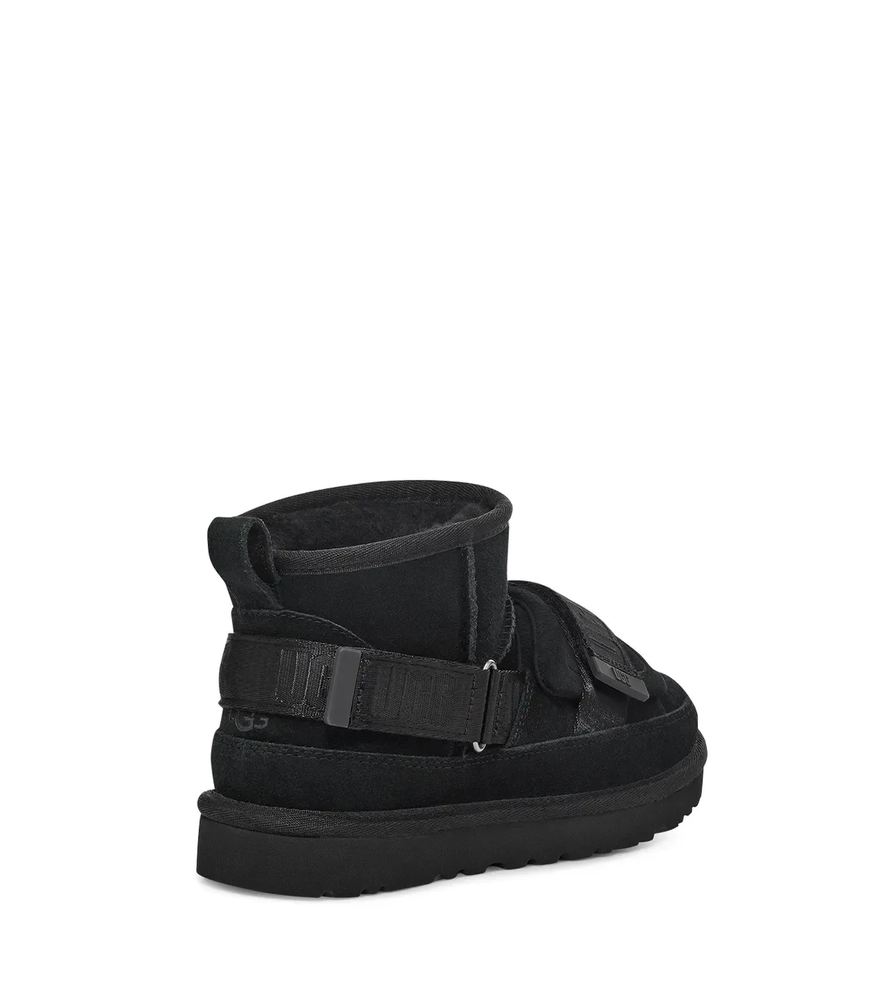UGG Tasman Black Strapped Snow Boots 4