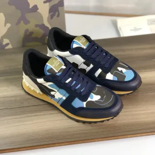 Valentino Camuflaje Urbano Azul marino Multicolor Zapatillas Estilo de vida