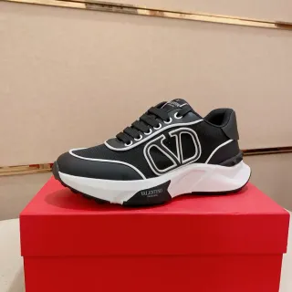 Valentino VLTN Black and White Lifestyle Sneakers