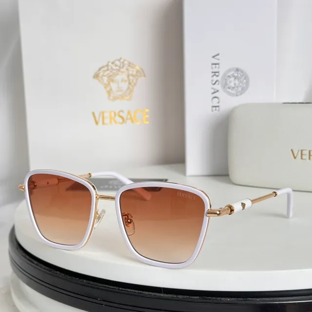 Versace Chain Reaction Black and Gold Optical Glasses 5