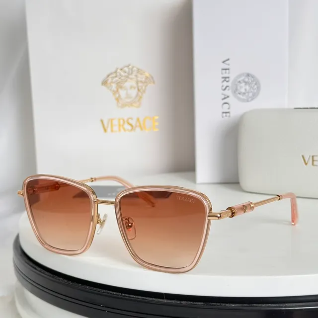 Versace Chain Reaction Black and Gold Optical Glasses 6