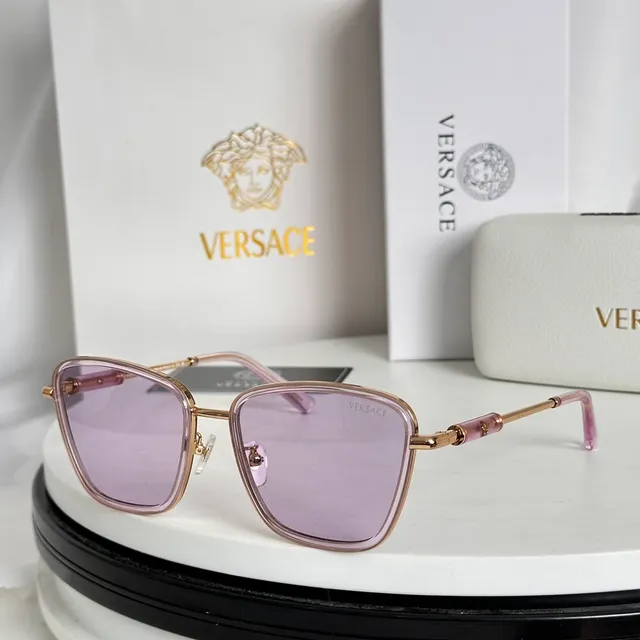 Versace Chain Reaction Black and Gold Optical Glasses 7