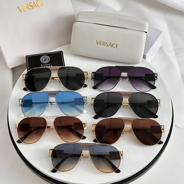 Versace Odissea Gradient Lens Aviator Sunglasses 2
