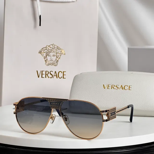 Versace Odissea Gradient Lens Aviator Sunglasses 5