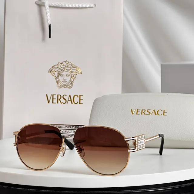 Versace Odissea Gradient Lens Aviator Sunglasses 7