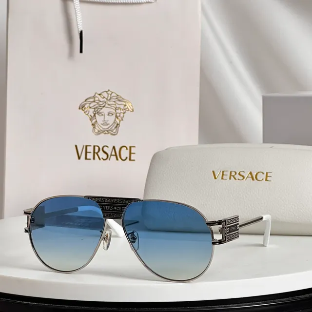 Versace Odissea Gradient Lens Aviator Sunglasses 8
