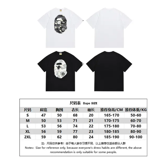 A Bathing Ape ABC Camo Ape Head Black T-Shirt 2
