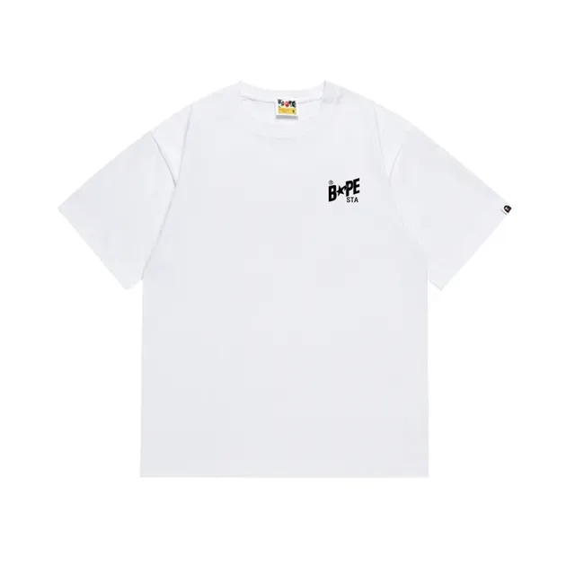 A Bathing Ape BAPE STA Graphic Print Black T-Shirt 7