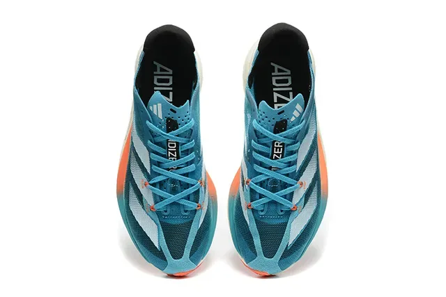 Adidas Adizero Adios Pro Lightstrike Pro Teal Orange Chaussures de course 2