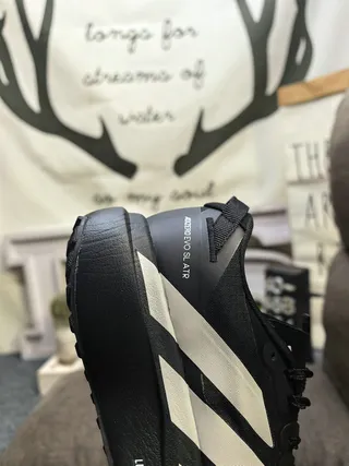 Adidas Adizero Evo Slatr Black White Running Shoes 3