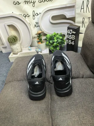 Adidas Adizero Evo Slatr Black White Running Shoes 8
