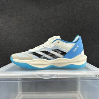 Adidas ADIZERO सफेद ग्रे नीला मेश जीवनशैली स्नीकर