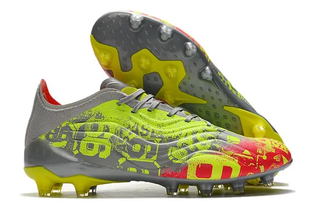 Adidas Preto Multicolor Ondulado Sintético Jaula Lacê Assimétrica Solo Firme Sapatos de Futebol 7