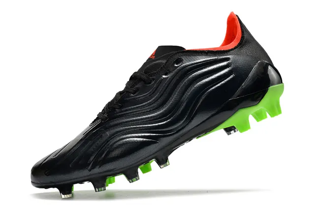 Adidas Preto Multicolor Ondulado Sintético Jaula Lacê Assimétrica Solo Firme Sapatos de Futebol 16