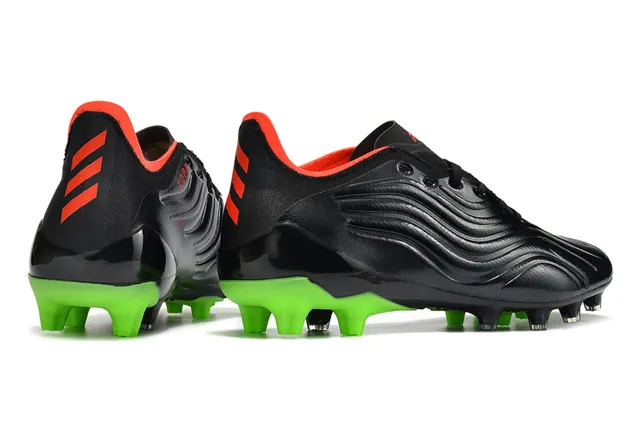 Adidas Preto Multicolor Ondulado Sintético Jaula Lacê Assimétrica Solo Firme Sapatos de Futebol 19