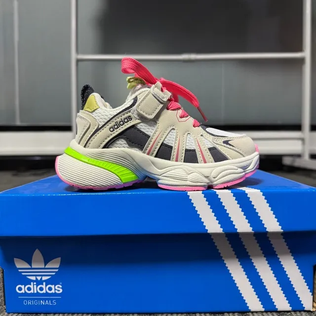Adidas Black White Sole Mesh And Synthetic Overlay Chunky Sneakers 6