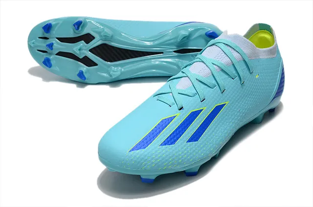 Adidas Blue Low-Cut Synthetic Upper Textured Forefoot Grip Firm-Ground Soccer Shoes 2