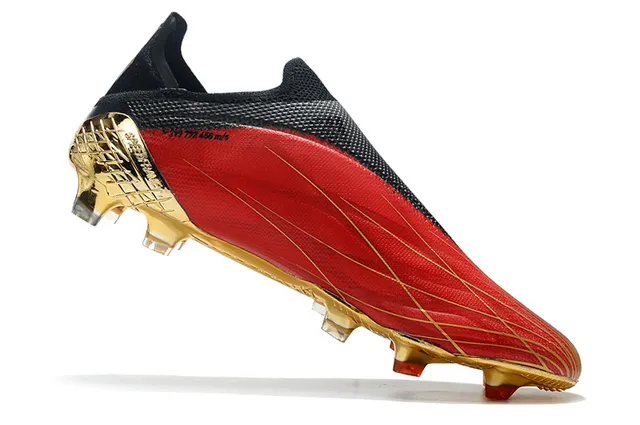 Adidas Chaussures de football bleu rose semelle holographique iridescente upper sock-fit coupe basse terrain ferme 17