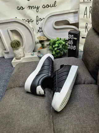 Adidas Campus Black and White Lifestyle Sneakers 6