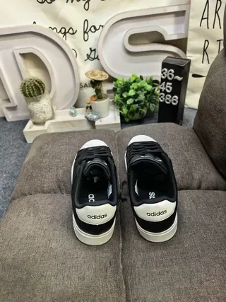 Adidas Campus Black and White Lifestyle Sneakers 8