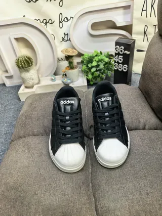 Adidas Campus Black and White Lifestyle Sneakers 10