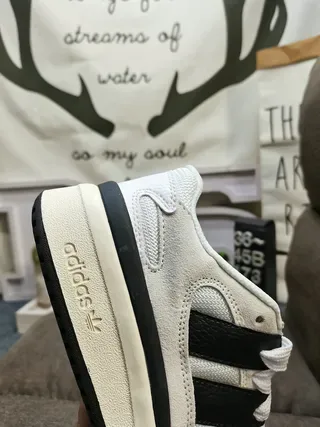 Adidas Forum 2000 Black and White Lifestyle Sneakers 3