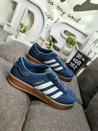 Adidas Gazelle Navy Blue Suede Lifestyle Sneakers 9