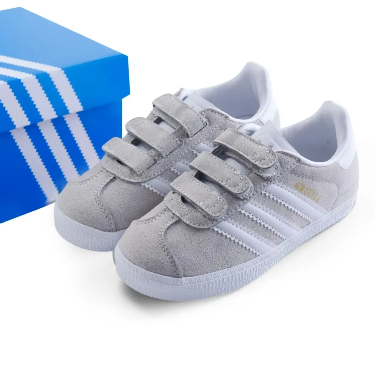 Adidas Gazelle Red White Suede Lifestyle Sneakers 4