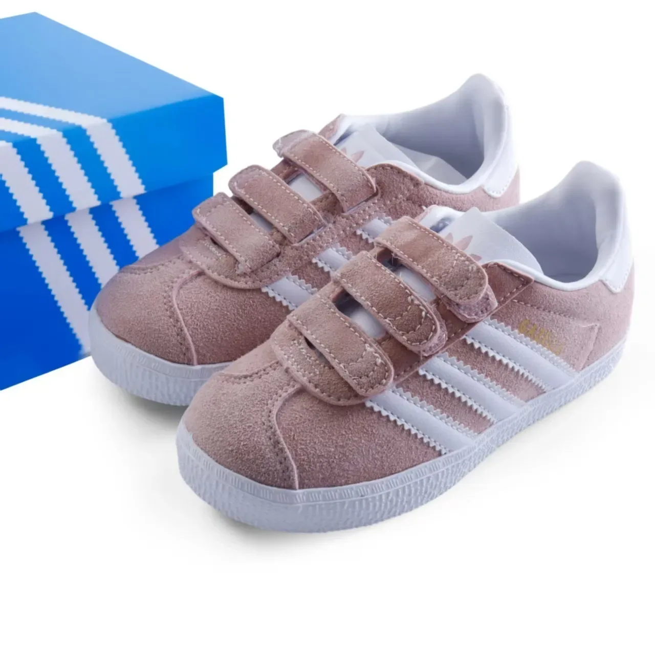 Adidas Gazelle Red White Suede Lifestyle Sneakers 7