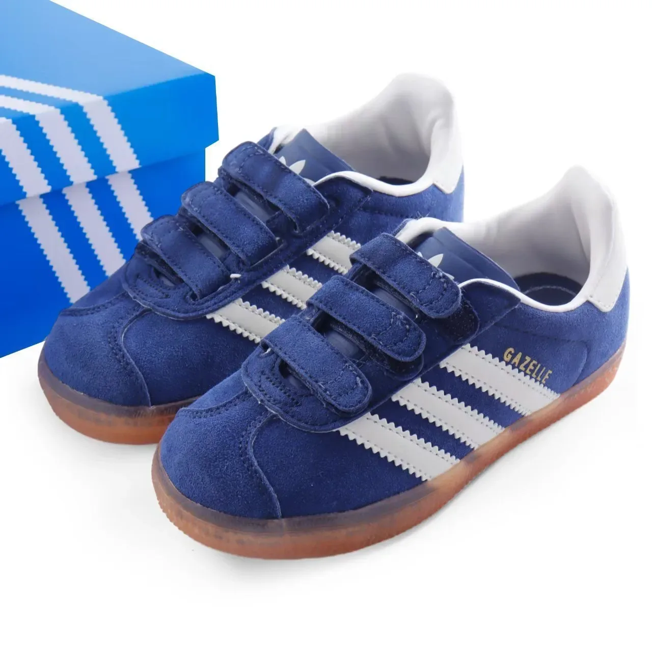 Adidas Gazelle Red White Suede Lifestyle Sneakers 8