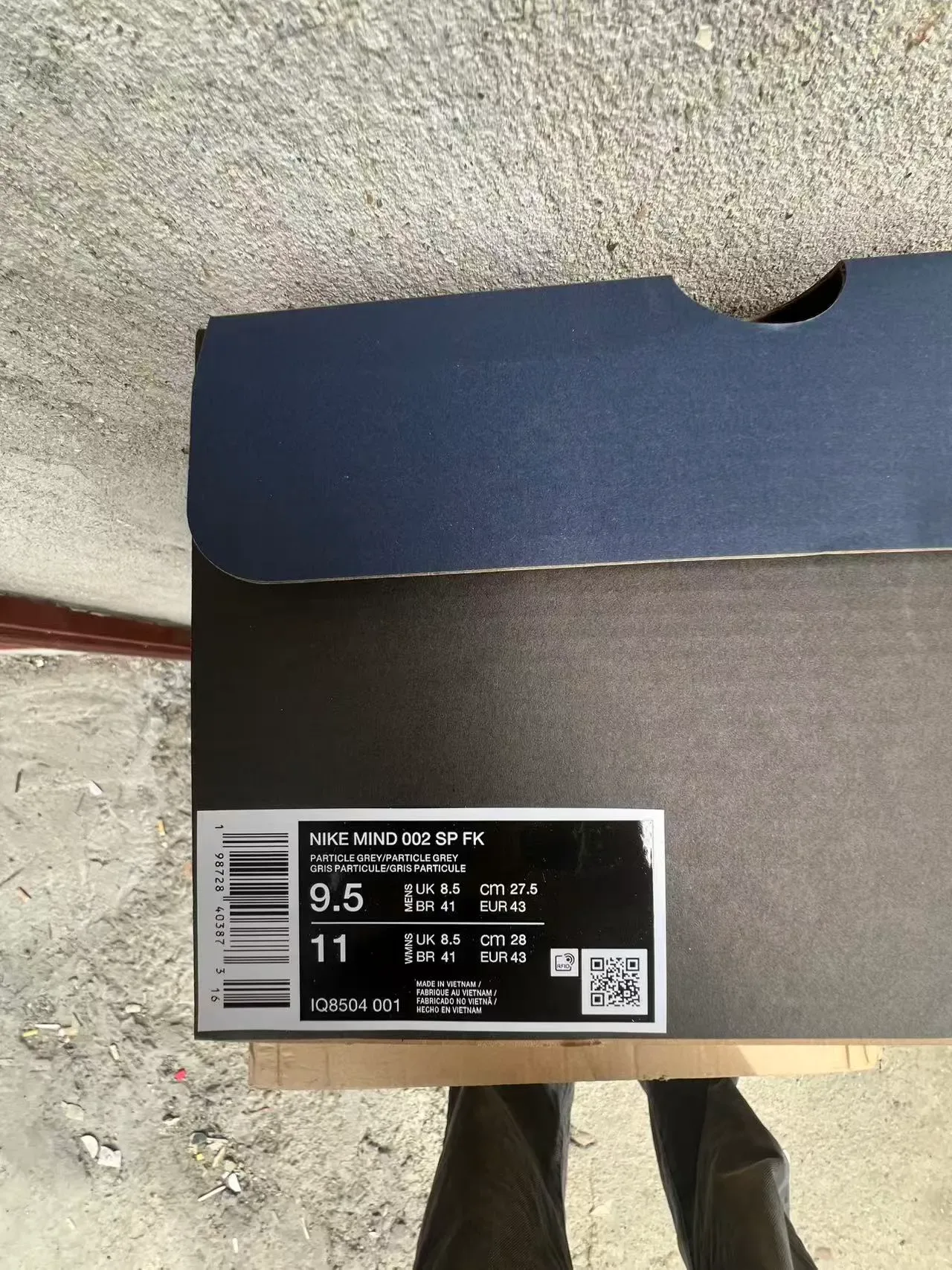 Adidas Gray Blue Sock-Fit Knit Upper Sculpted Perforated Midsole Sneakers 10