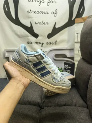 Adidas Gray Navy Low-Top Cupsole Sneakers 5