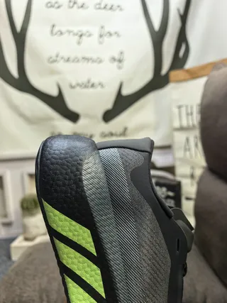 Adidas Hyperboost Black and Neon Green Lifestyle Sneakers 3