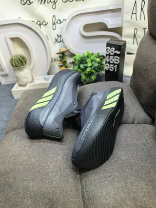 Adidas Hyperboost Black and Neon Green Lifestyle Sneakers 6