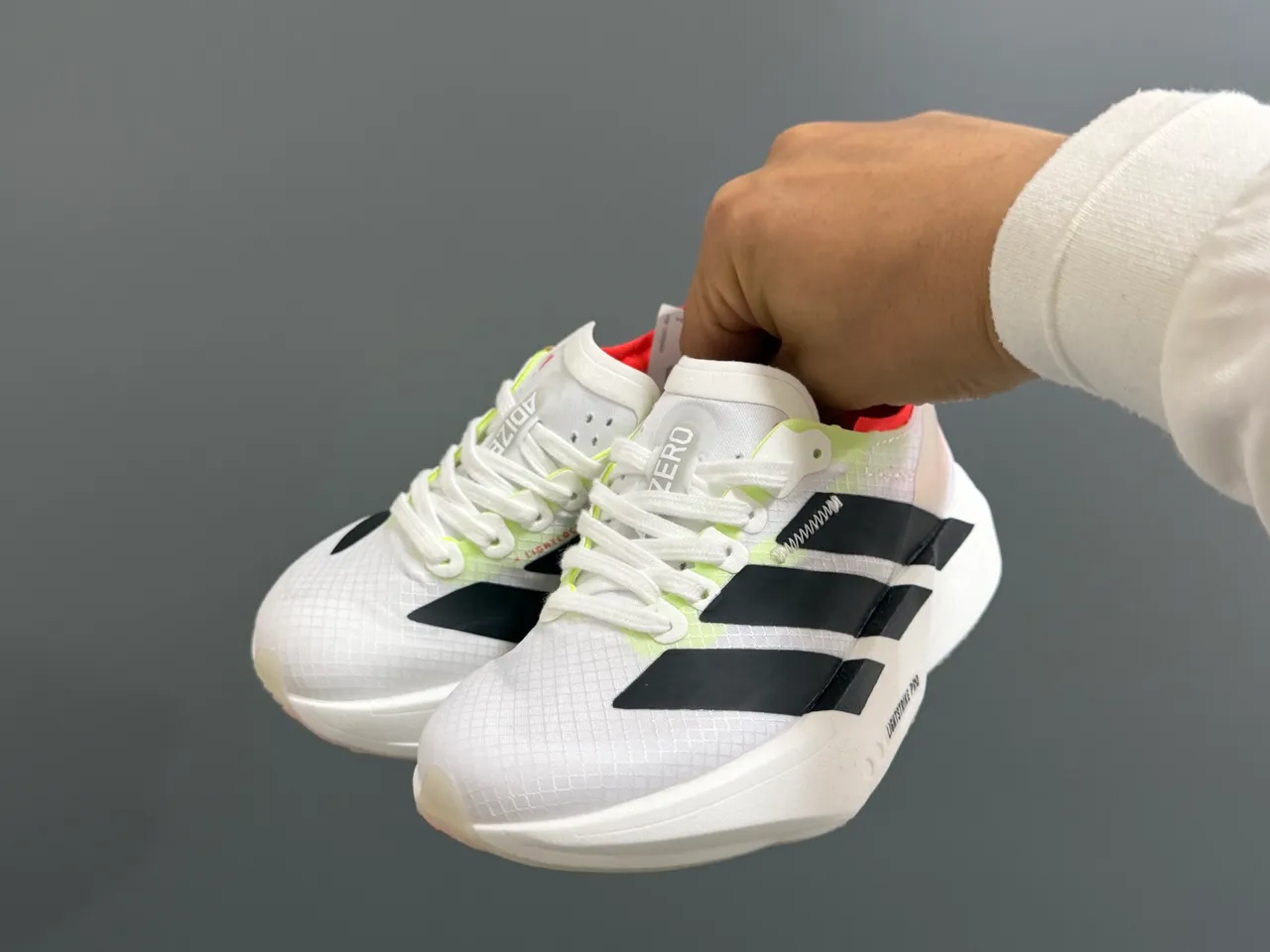 Adidas Lightstrike Pro Silver Red Running Shoes 3