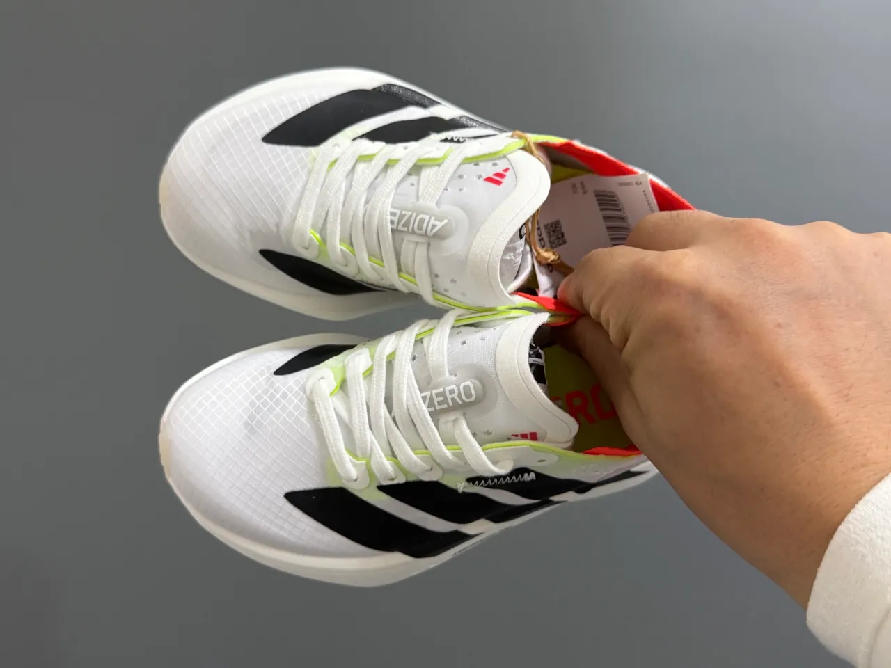 Adidas Lightstrike Pro Silver Red Running Shoes 4