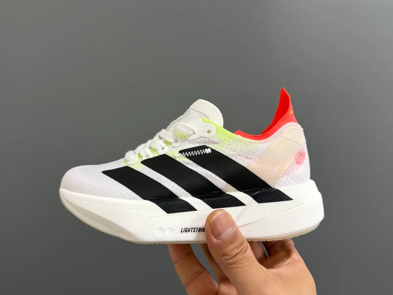 Adidas Lightstrike Pro Silver Red Running Shoes 5