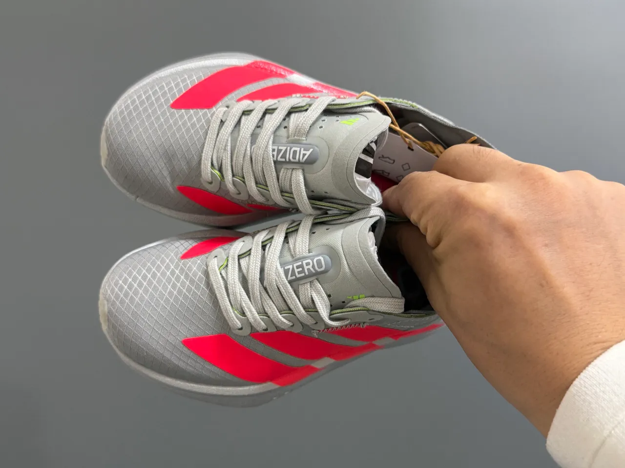 Adidas Lightstrike Pro Silver Red Running Shoes 20