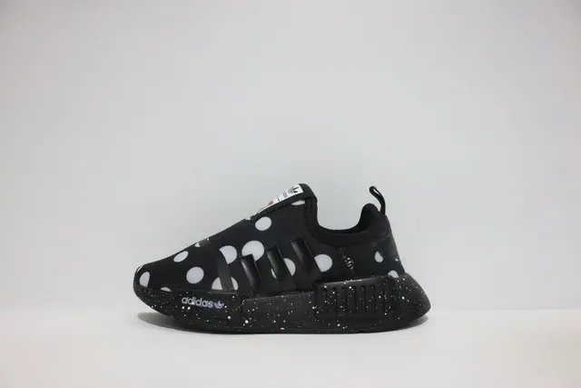 Adidas NMD R1 Black/White Lifestyle Sneakers 7