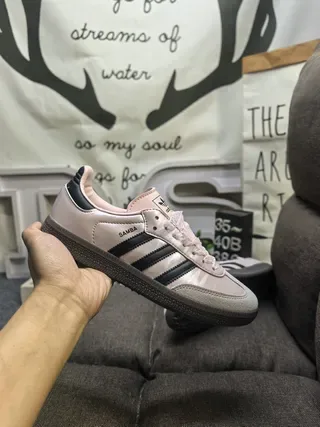 Adidas Pink Black Low-Top Cupsole Lifestyle Sneakers 5