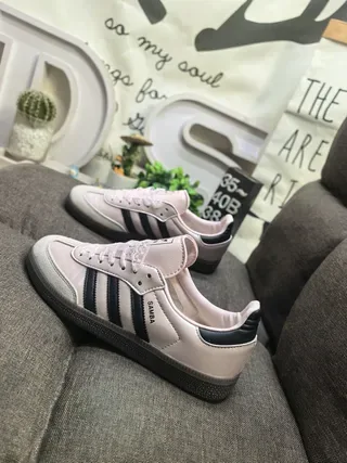 Adidas Pink Black Low-Top Cupsole Lifestyle Sneakers 7
