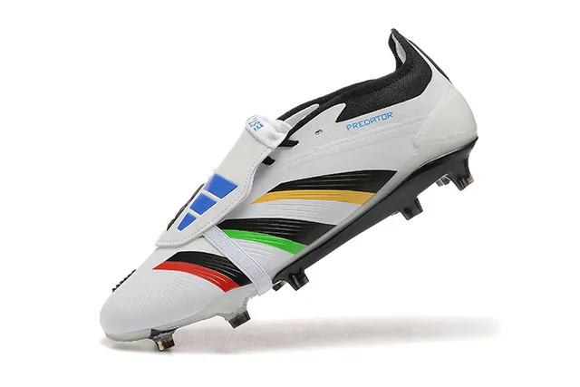 Adidas Predator Multicolor Stripe Firm-Ground Soccer Shoes 5