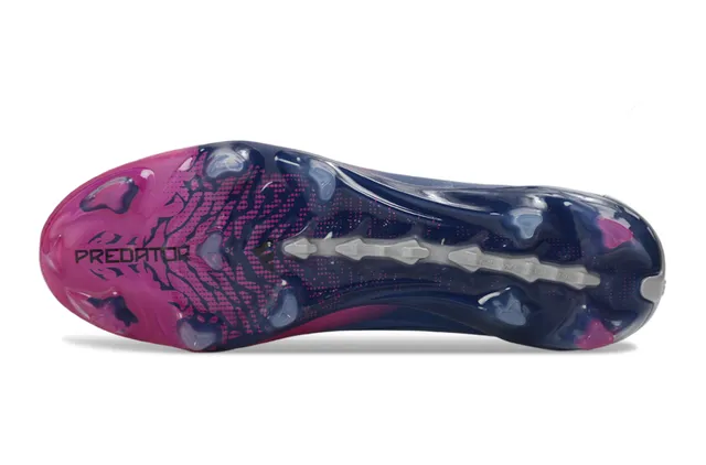 Adidas Predator Navy Pink Knit Upper Gradient Firm-Ground Soccer Shoes 6